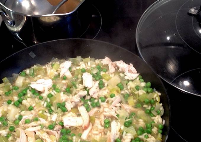 Chicken Risotto Primavera