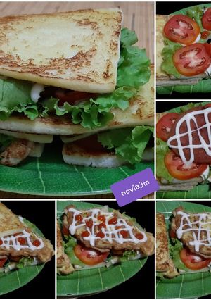 Foto resep Roti Lapis (Sandwich)
