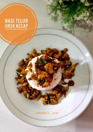 Foto resep 228. Nasi Telur Orek Kecap