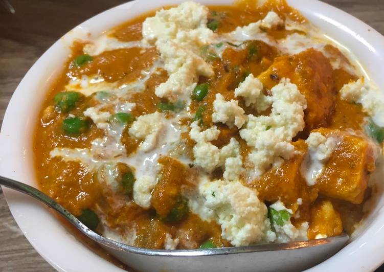 Matar paneer