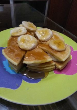 Φωτογραφία της συνταγής Τα pancakes του γιού