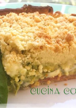 Foto di Sbriciolata alle zucchine e stracchino