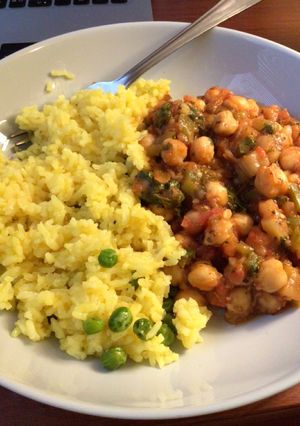 A picture of Chickpea Stew.