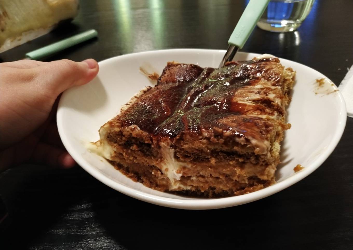 Tiramisú casero