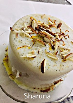 A picture of Chinagrass pudding.