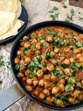 Pindi Chana, curry de garbanzos