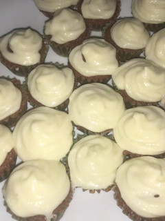 Una foto de Magdalenas red velvet