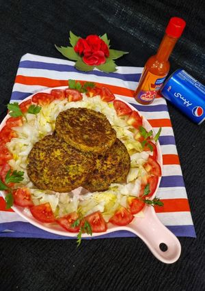 عکسی از دستور کوکو عدس