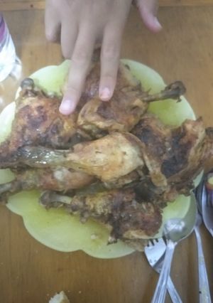 صورة لوصفة دجاج محمر