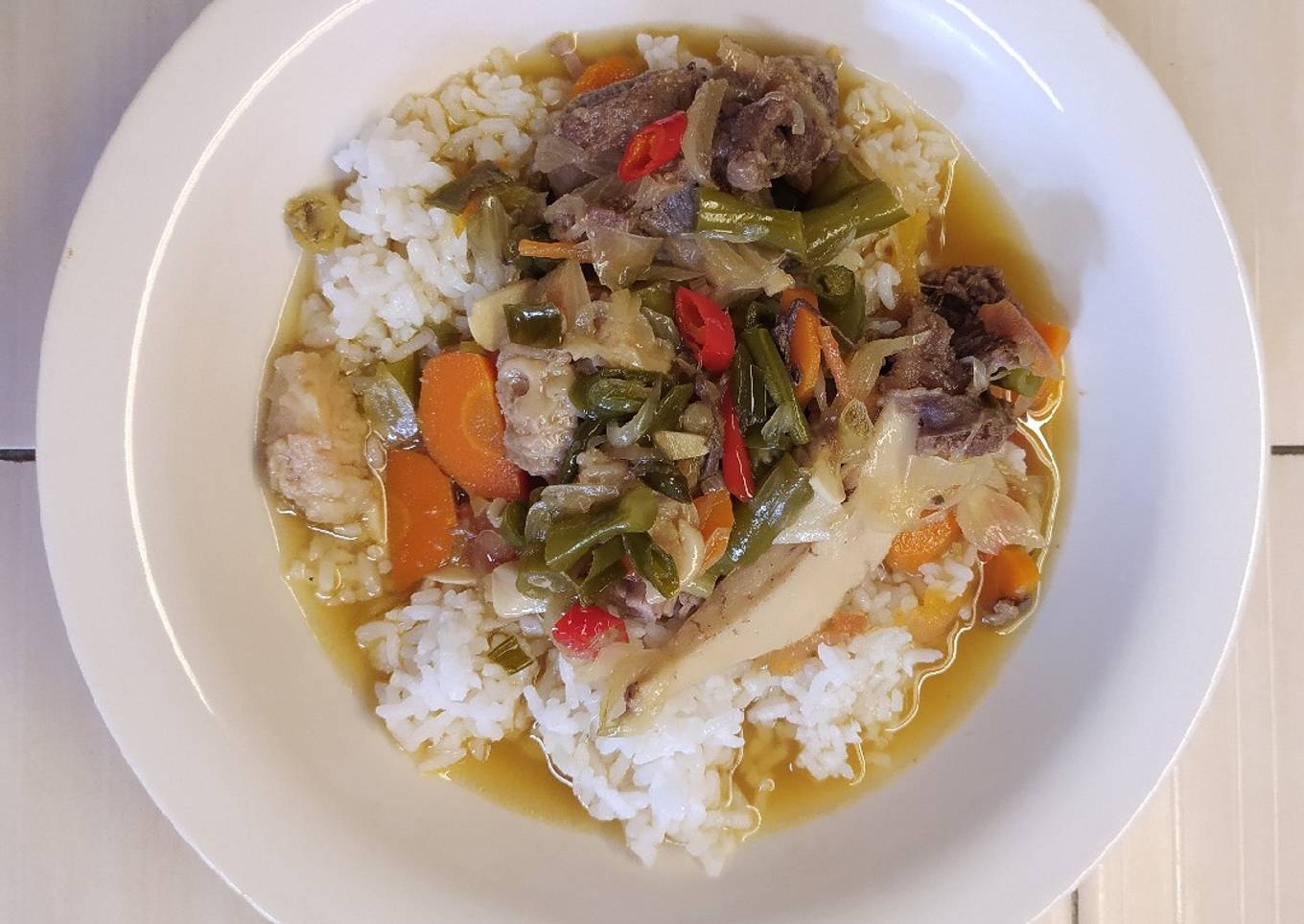 Asem Asem Segar Daging Sapi