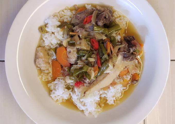 Asem Asem Segar Daging Sapi