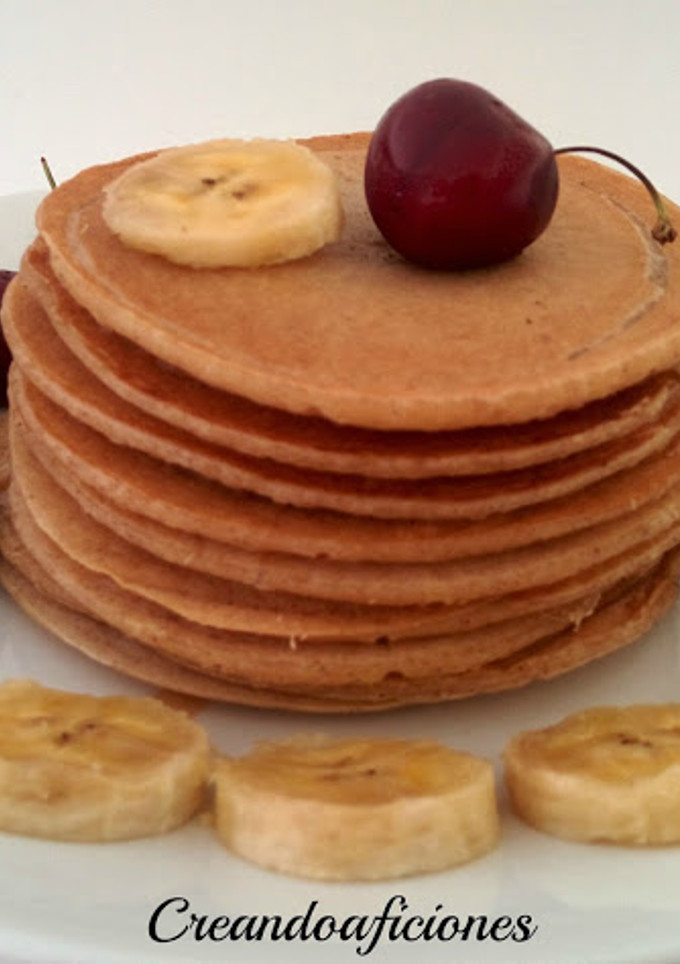 Una foto de Tortitas de plátano