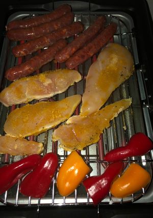 Une photo de Barbecue + salade