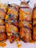 Easy Bacon wrapped chicken breast