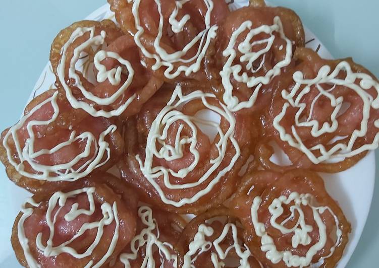 Step-by-Step Guide to Make Homemade Rose jalebi