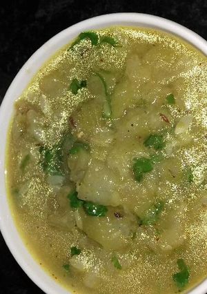 A picture of Rasili jeera lauki.