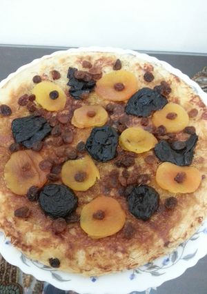 صورة لوصفة كنافة بالمشمشية 👌😋
