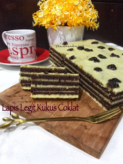 Foto resep Lapis Legit Kukus Coklat
