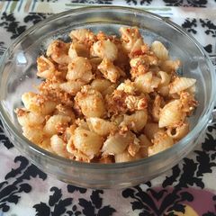 A picture of Pasta with tofu pesto.
