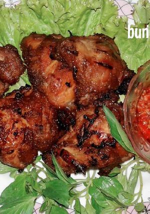 Foto resep Ayam Bakar Pak Sahak & Sambal Terasi 🍗