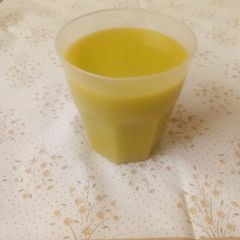 A picture of Mango avocado juice#4weekschallenge.