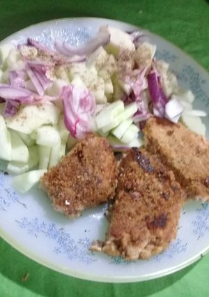 Una foto de Croquetas cruji saludables