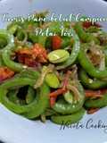 Tumis Pare belut Campur Petai Teri