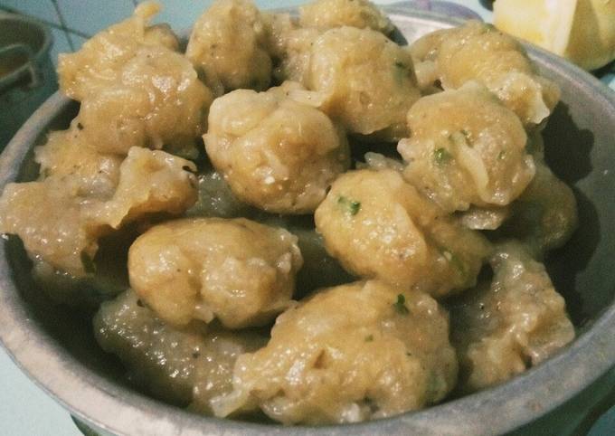 Resep 20. Siomay Tongkol Bumbu Kacang yang Lezat Sekali