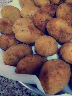 صورة لوصفة كرات البطاطا بالسمك 😋