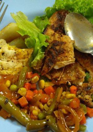 Foto resep Steak ayam day 3
