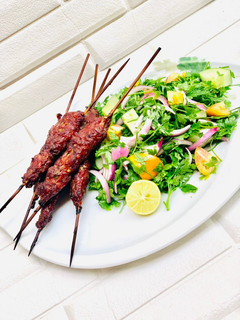 Salad din parsley ainihin hoton girkin
