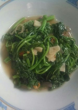 Foto resep Tumis bayam