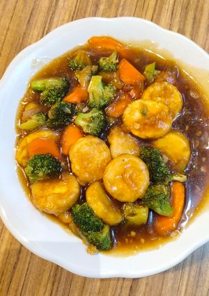 Foto resep Brokoli Tofu Saus tiram