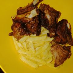A picture of Oven grilled pork.