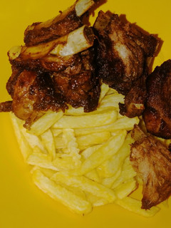 A picture of Oven grilled pork.