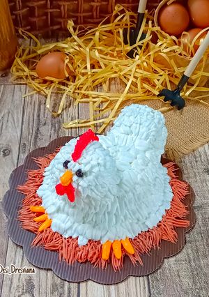 Foto resep 3D Chicken Cake