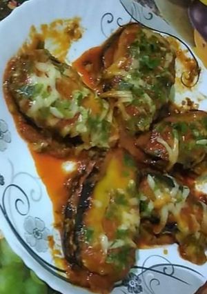 صورة لوصفة أشهى طبق باذنجان 🍆🍆
