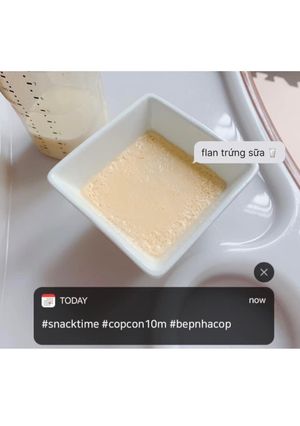 Hình của món Bánh flan trứng sữa 🥛.