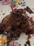 Solomillo de cerdo encebollado