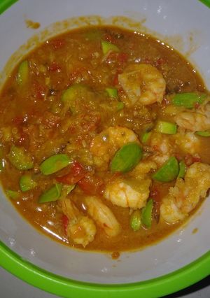 Foto resep Udang pedas pete (anak kos)