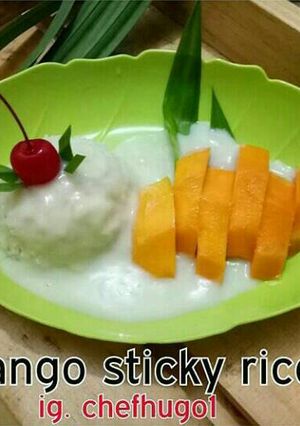 Foto resep Mango sticky rice by. mama hugo