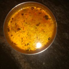 A picture of Peanut Dal.