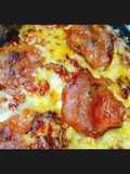 ΚΕΤΟ κουνουπίδι - φούρνου με γεύση πίτσας 🍕 (keto cauliflower pizza bake)