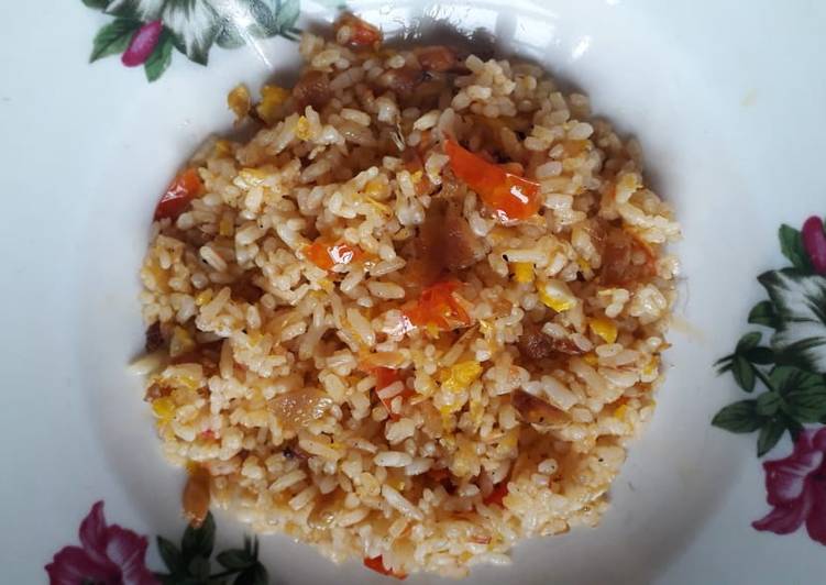 Nasi Goreng 3T (Tempe Teri Telor)