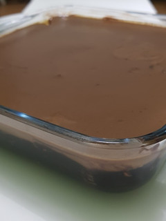 A picture of Lazy cake with coffee top.
