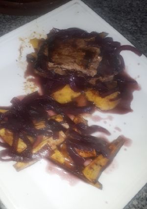 Una foto de Medallones de Lomo al Vino Tinto