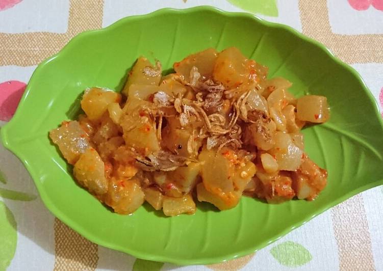 Easiest Way to Prepare Appetizing Balado kikil#Ketopad_CP_OlahanKikil