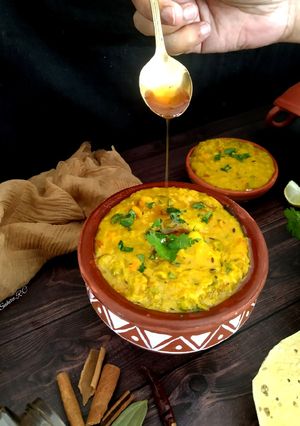 A picture of "Vegetables Masala Khichdi".