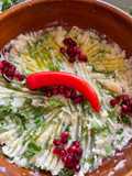 سلطة بطاطس بالثوم والرمان والفلفل🥔🧄🌶️