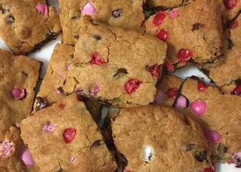 Latest Recipe MM Cookie Bars Practical Delicious